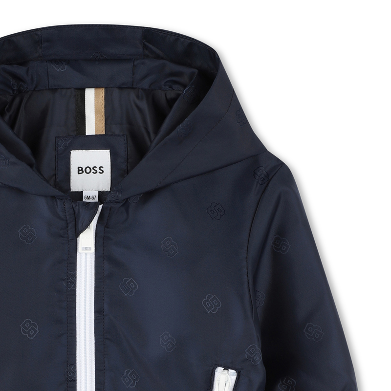 Corta-vento com capuz BOSS 
                        BOY