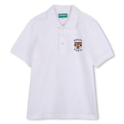 Polo de manga curta KENZO KIDS BOY