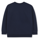 Sweatshirt gola redonda lisa BOSS 
                    BOY