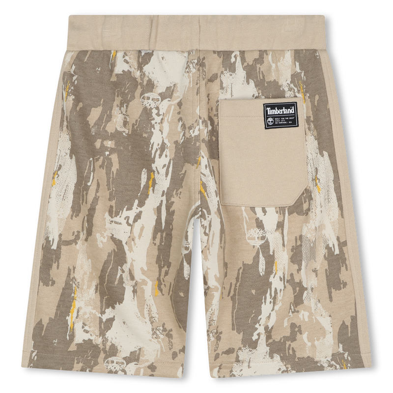 Bermuda de moletão estampado TIMBERLAND 
                    BOY