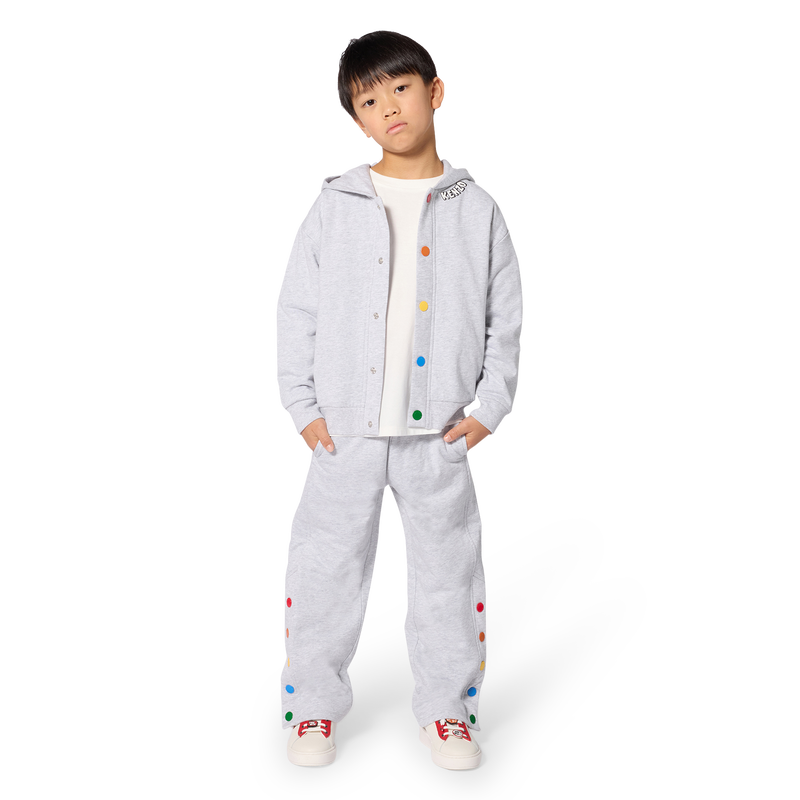 Cardigan  com capuz KENZO KIDS 
                        BOY