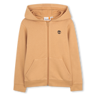 Cardigan  com capuz, BEGE, hi-res