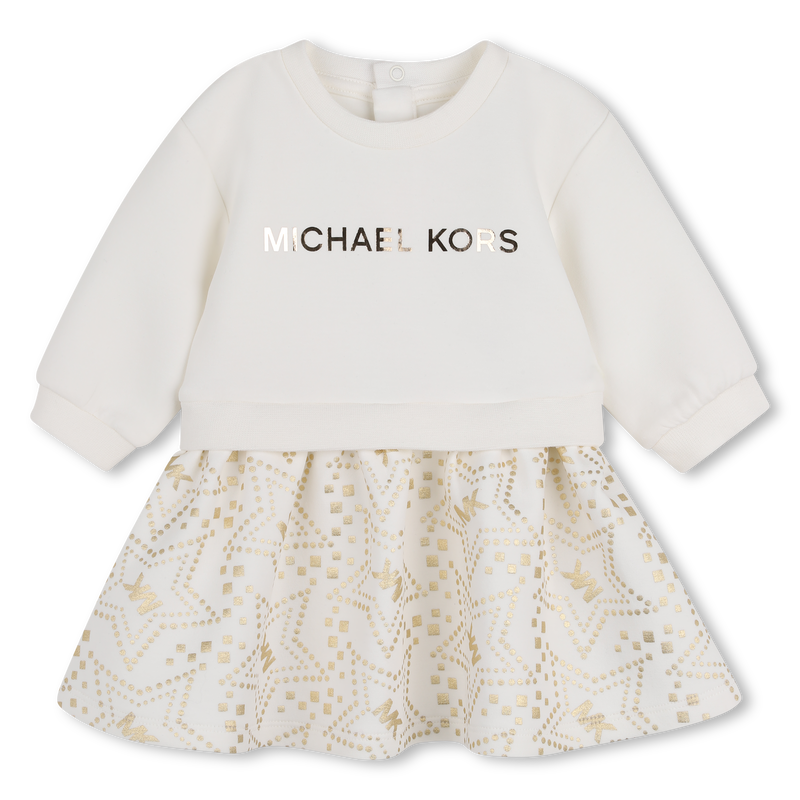 Vestido de mangas longas MICHAEL KORS 
                        GIRL
