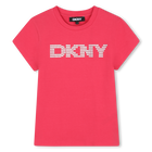 T-shirt de manga curta DKNY 
                    GIRL