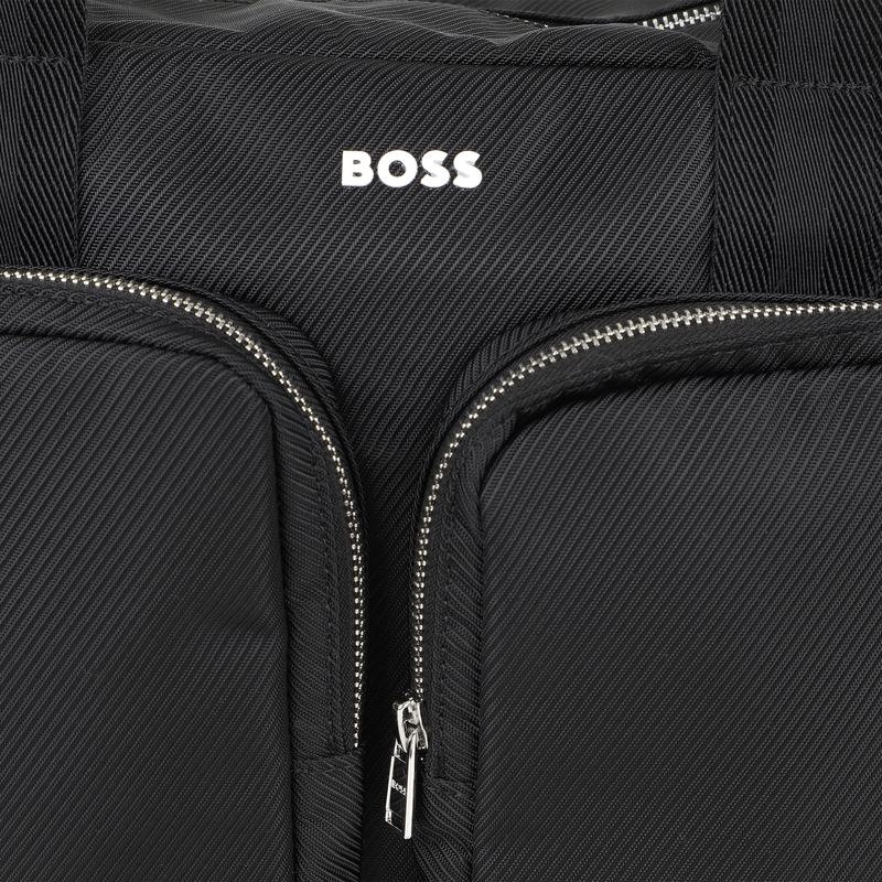 Saco muda-fraldas com fecho BOSS 
                        UNISEX