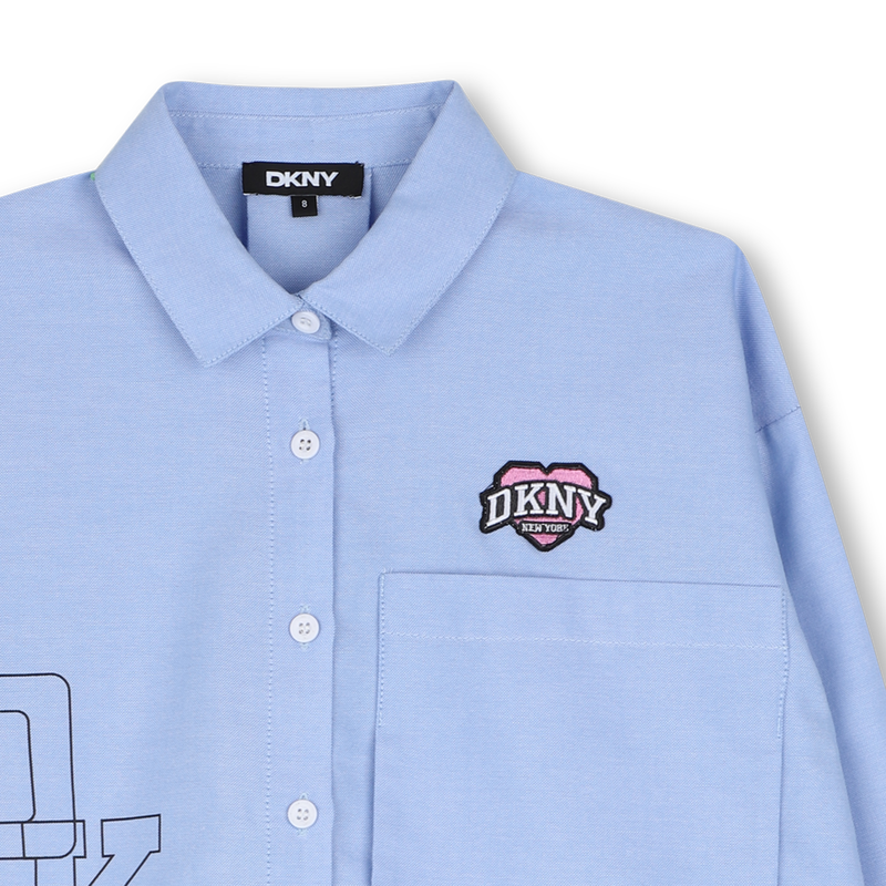 Camisa de manga longa DKNY 
                        GIRL