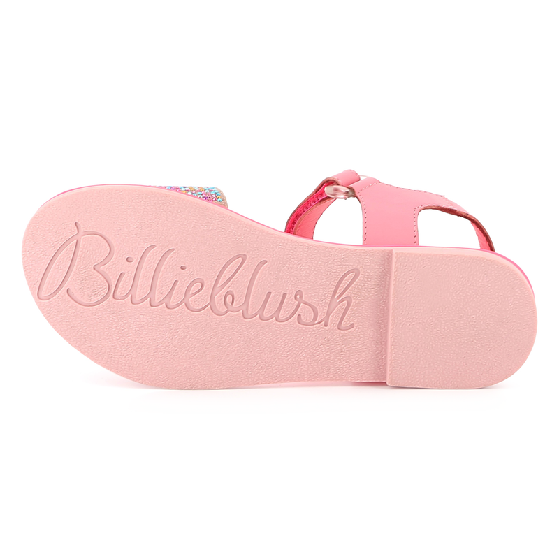 Leather Velcro sandals BILLIEBLUSH 
                    GIRL