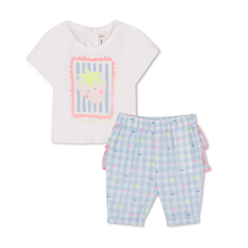 T-SHIRT + CONJUNTO PANTS BILLIEBLUSH 
                        GIRL
