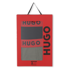 Pack de 2 cuecas boxer HUGO 
                    BOY