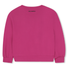 Sweatshirt de manga comprida KARL LAGERFELD KIDS 
                    GIRL