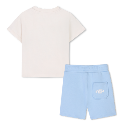 T-Shirt & Bermudas Set KENZO KIDS BOY