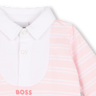 Vestido de mangas longas BOSS 
                    MENINA