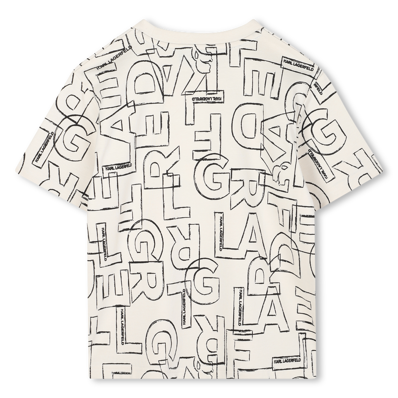 T-shirt de manga curta KARL LAGERFELD KIDS 
                    BOY