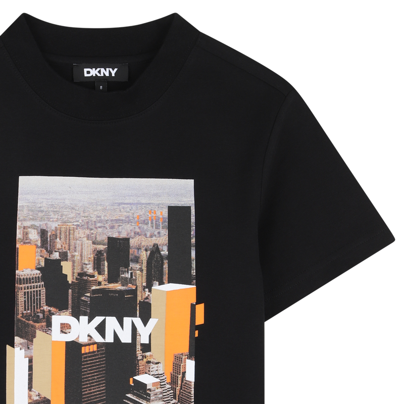 T-SHIRT DE MANGA CURTA DKNY 
                        BOY