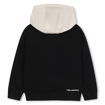 Moleton com capuz KARL LAGERFELD KIDS BOY