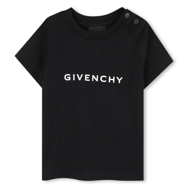 T-shirt com fecho de pressão GIVENCHY 
                    BOY
