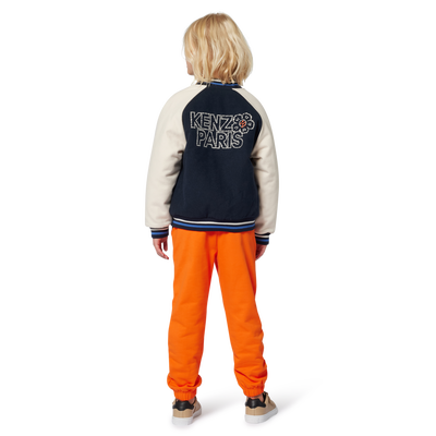 Jaqueta bomber com fecho de pressão KENZO KIDS GIRL