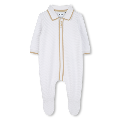 Pijama com gola polo BOSS BOY