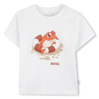 T-shirt de mangas curtas, BRANCO, hi-res