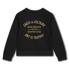 Sweatshirt de molet&atilde;o ZADIG & VOLTAIRE 
                    GIRL