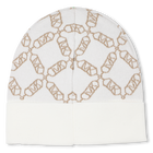 Gorro de malha com jacquard MICHAEL KORS 
                    GIRL