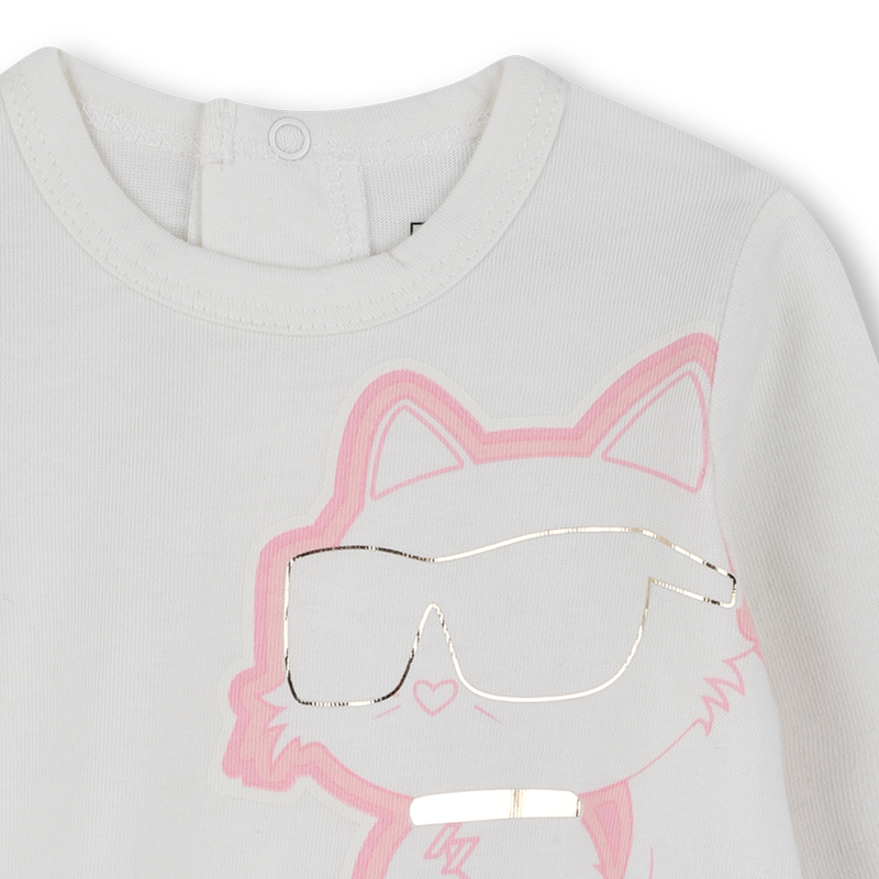Conjunto de jogging de 3 peças KARL LAGERFELD KIDS 
                    GIRL