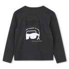 Camiseta de manga comprida KARL LAGERFELD KIDS 
                    BOY