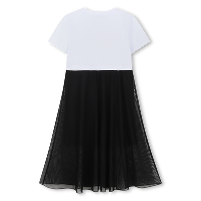 Vestido efeito 2 em 1 DKNY MENINA