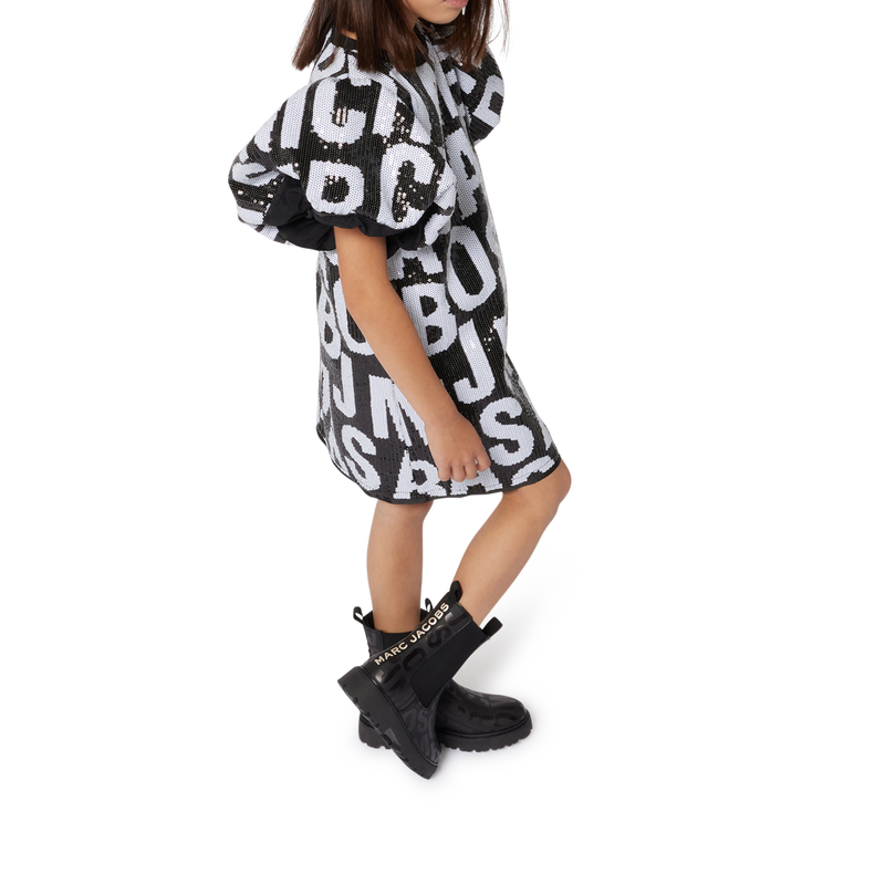 Vestido formal com lantejoulas MARC JACOBS 
                        GIRL