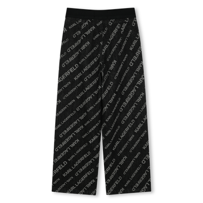 Denim trousers KARL LAGERFELD KIDS GIRL