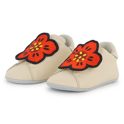CHINELOS DE COURO PELE DE CARNEIRO KENZO KIDS UNISEX