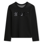 Camiseta de manga comprida, PRETO, hi-res