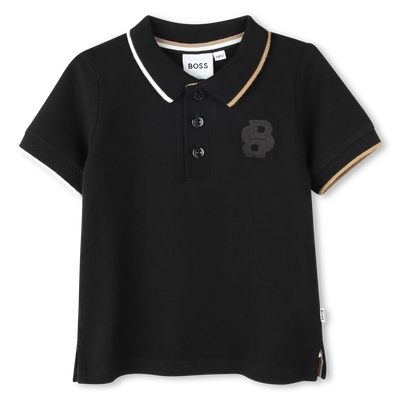 Polo de algodão às riscas BOSS BOY