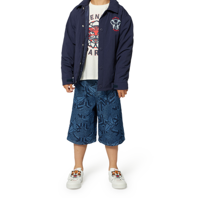 Bermudas de ganga estampadas KENZO KIDS BOY