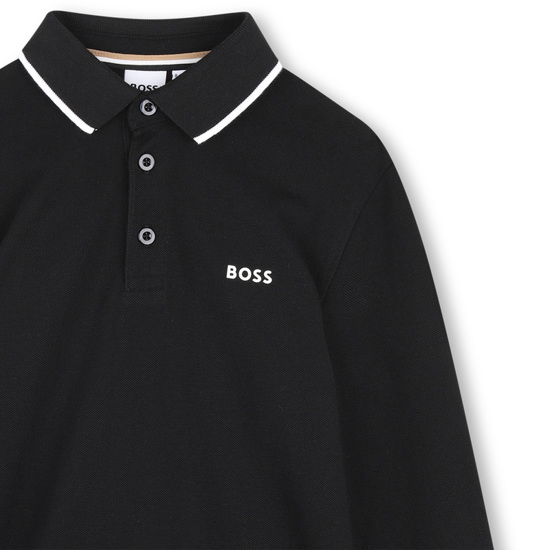 Polo de mangas longas BOSS 
                        BOY