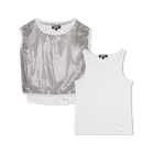 T-shirt 2 em 1 DKNY 
                    GIRL