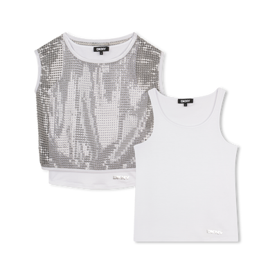 T-shirt 2 em 1 DKNY GIRL