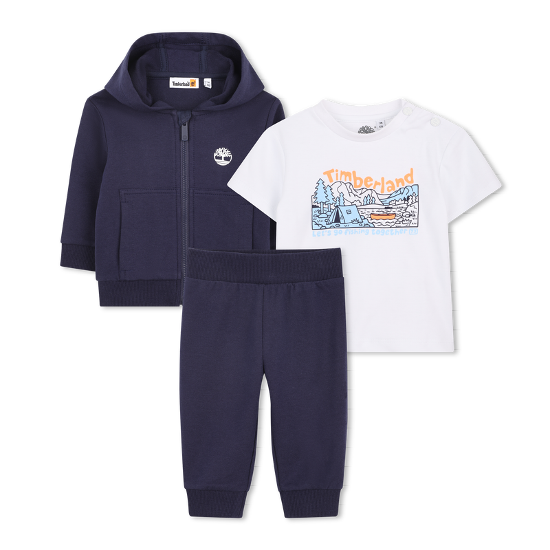 CAL&Ccedil;AS, T-SHIRT E CONJUNTO CARDIGAN TIMBERLAND 
                        BOY