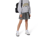 Saia de ganga em algod&atilde;o DKNY 
                    GIRL