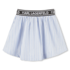 Saia curta fantasia KARL LAGERFELD KIDS 
                    GIRL