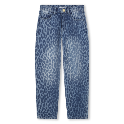 Calças de ganga com estampado de leopardo ZADIG & VOLTAIRE GIRL