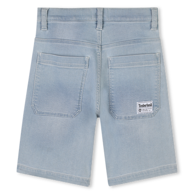 Stretch denim Bermuda shorts TIMBERLAND BOY