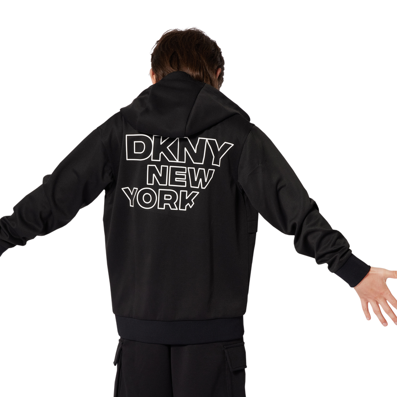 Camisola com estampa em relevo DKNY 
                        UNISEX