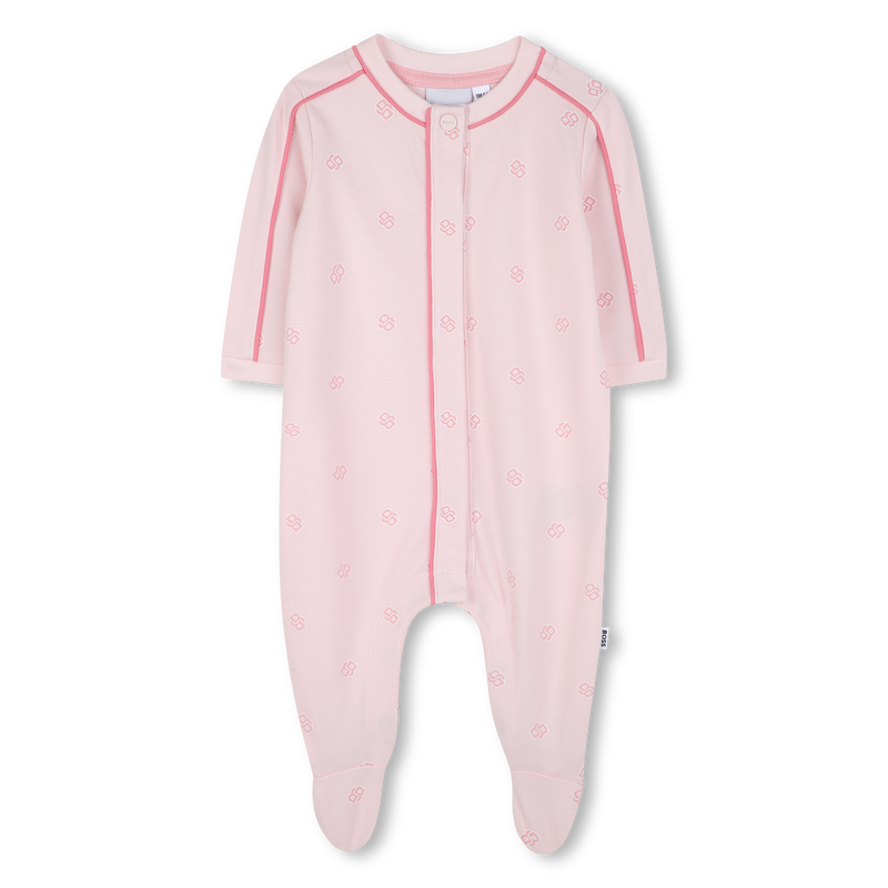 pajamas and bib set BOSS 
                    GIRL