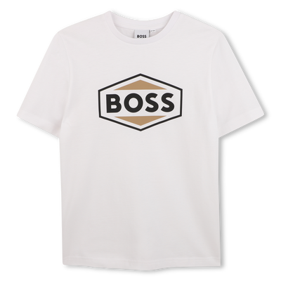 T-SHIRT MANGAS CURTAS BOSS MENINO