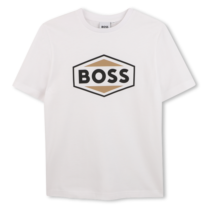 T-SHIRT MANGAS CURTAS BOSS 
                        MENINO