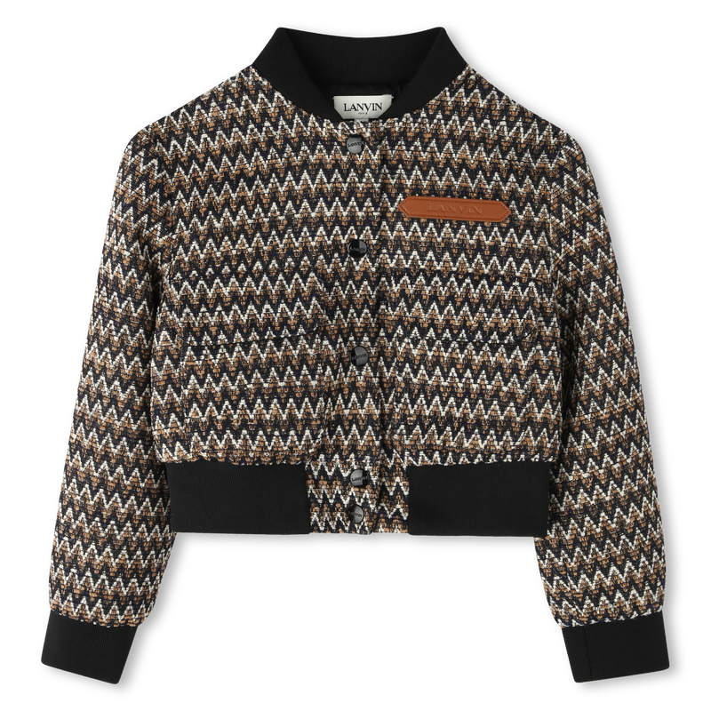 Jaqueta curta de tweed LANVIN 
                    GIRL