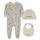 Conjunto de pijama de 3 pe&ccedil;as KARL LAGERFELD KIDS 
                    BOY