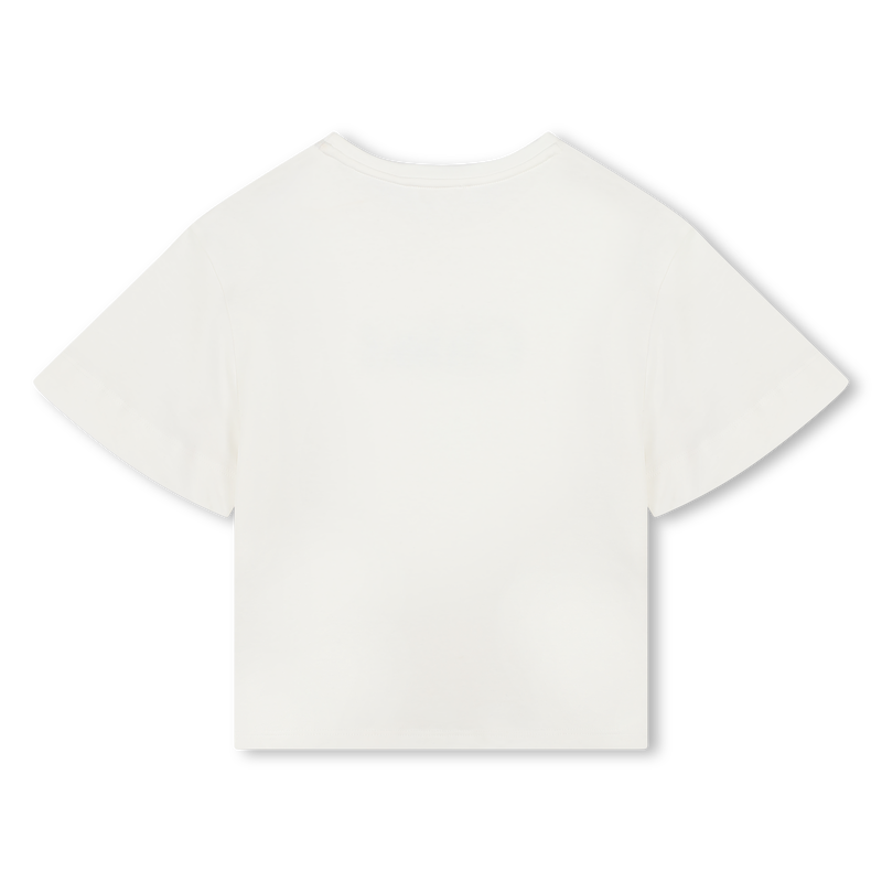 T-shirt de manga curta algodão CHLOE 
                    GIRL