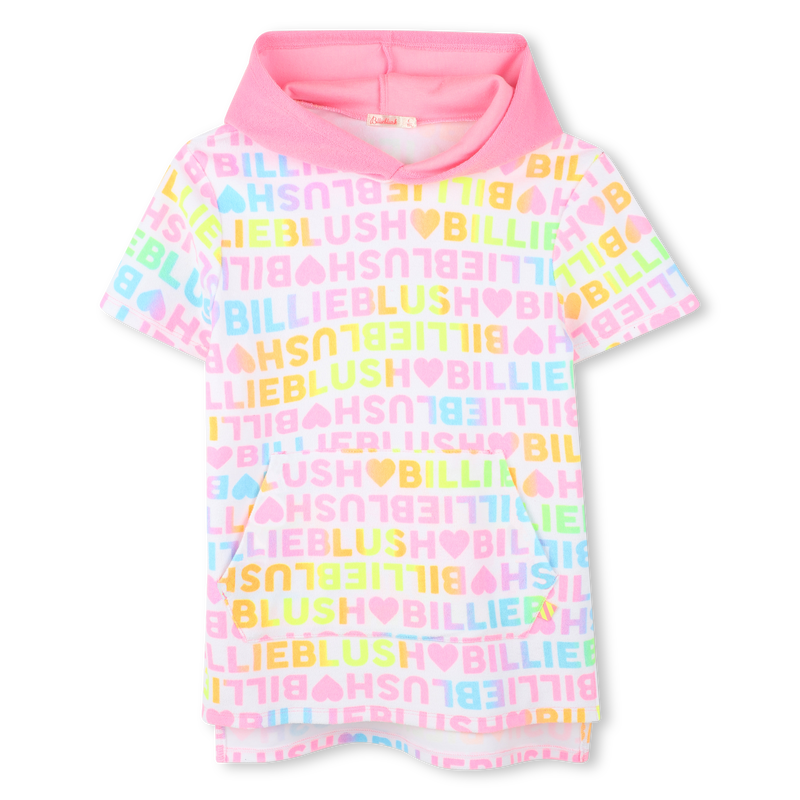 Vestido reto com capuz BILLIEBLUSH 
                        GIRL